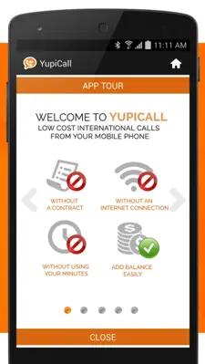 YupiCall android App screenshot 3