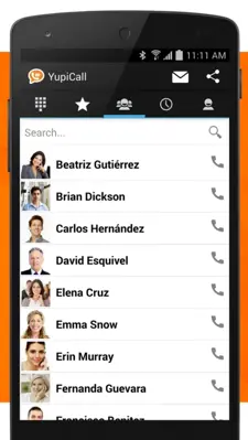 YupiCall android App screenshot 5