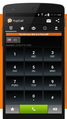 YupiCall android App screenshot 7